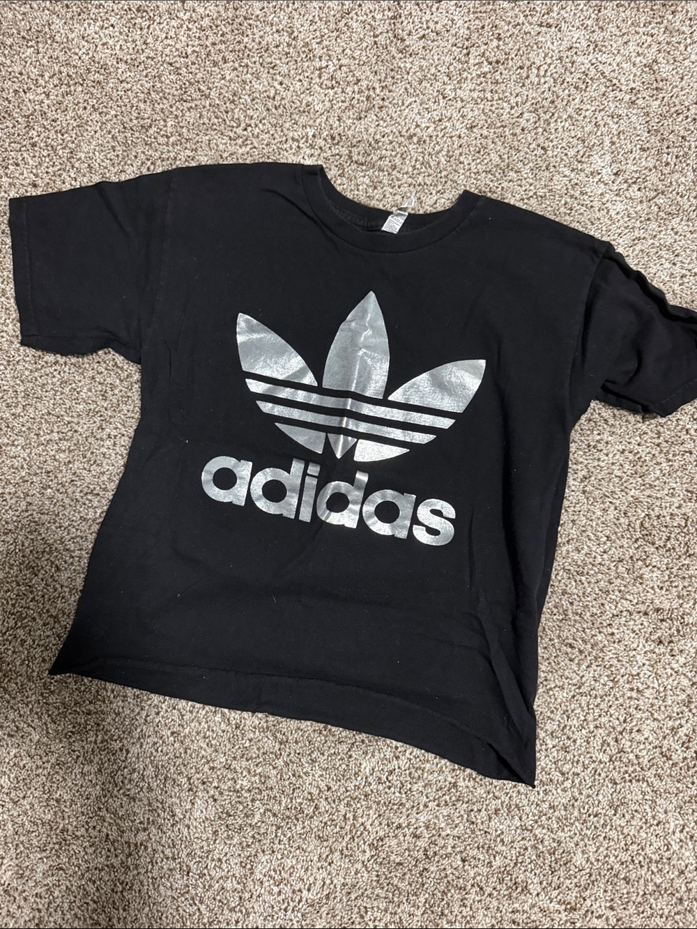 adidas cropped tshirt
